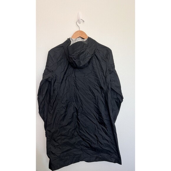 L.L.Bean Women's Trail Model Rain Coat Black Size Small Gorpcore Windbreaker - Picture 4 of 9